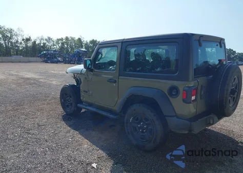 2025 Jeep Wrangler 2-Door Sport 4X4 z USA, uszkodzony, nr VIN 1C4PJXAN2SW524622